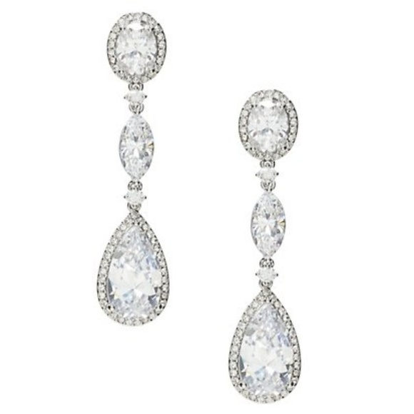 Nadri Eliot Danori Jewelry - Nadri Eliot Danori gorgeous CZ earrings New! Bride